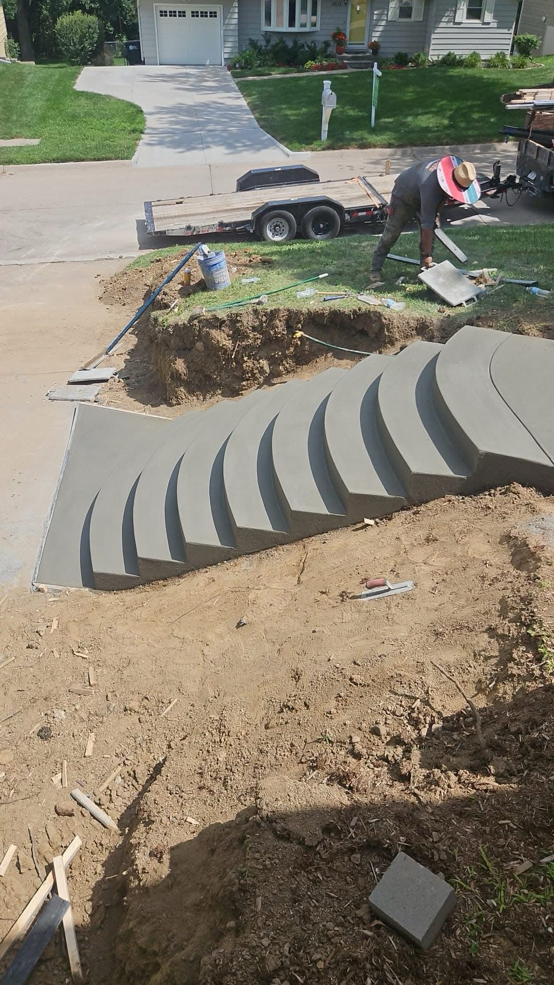 Trabajo de cemento 13